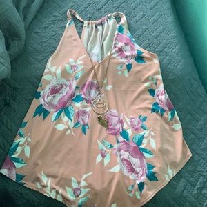 Tank Pink Blouse